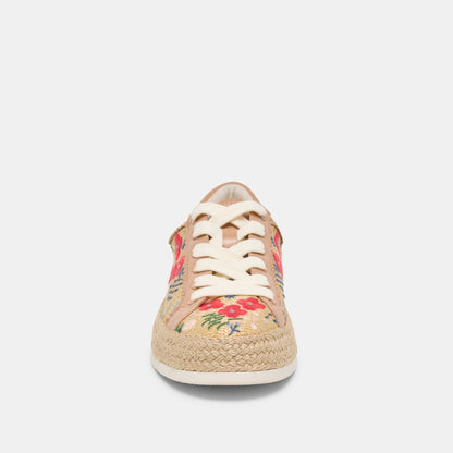 Dolce Vita SHOES Azalia Sand Floral Raffia Heels