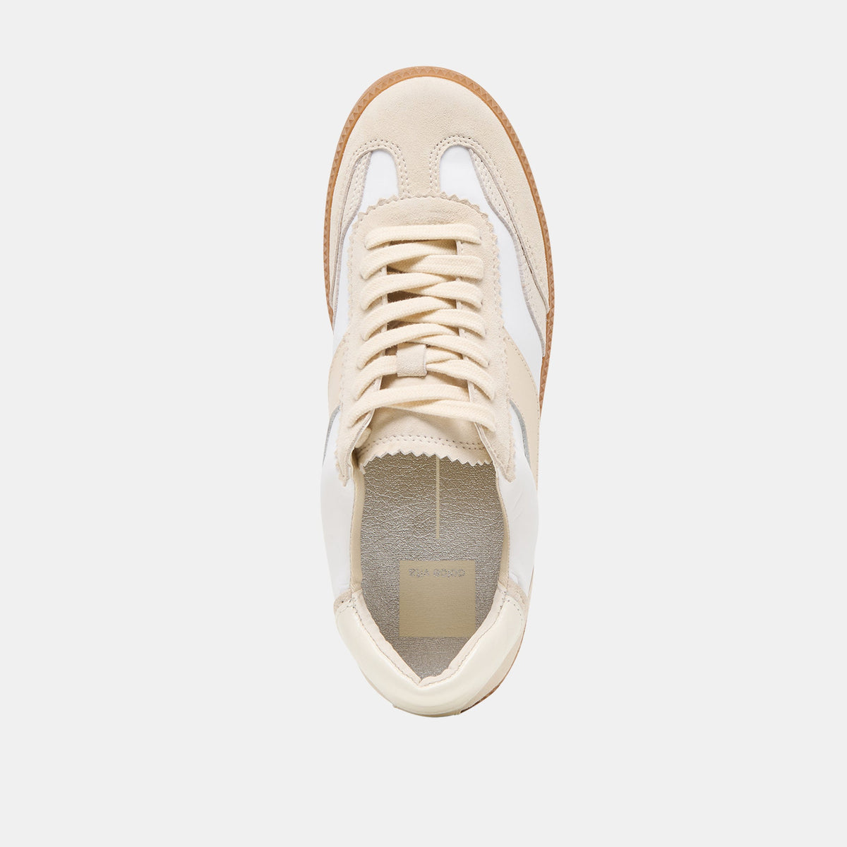 Dolce Vita SHOES Notice White Dune Nylon Sneakers