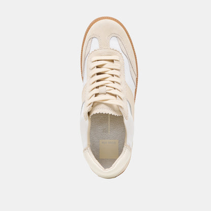 Dolce Vita SHOES Notice White Dune Nylon Sneakers