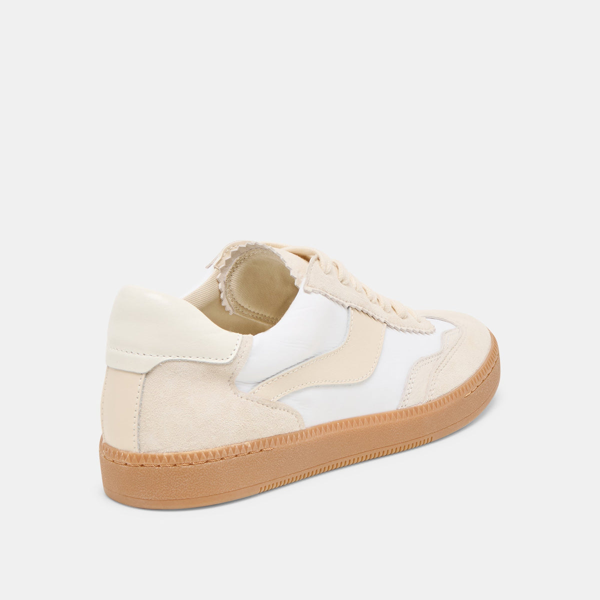 Dolce Vita SHOES Notice White Dune Nylon Sneakers