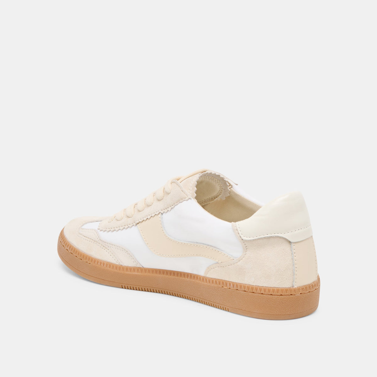 Dolce Vita SHOES Notice White Dune Nylon Sneakers