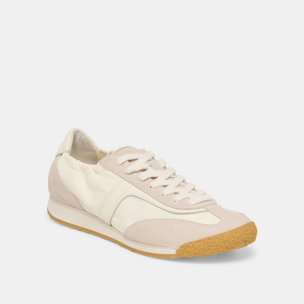 Dolce Vita SHOES Sariya White Nylon Sneakers
