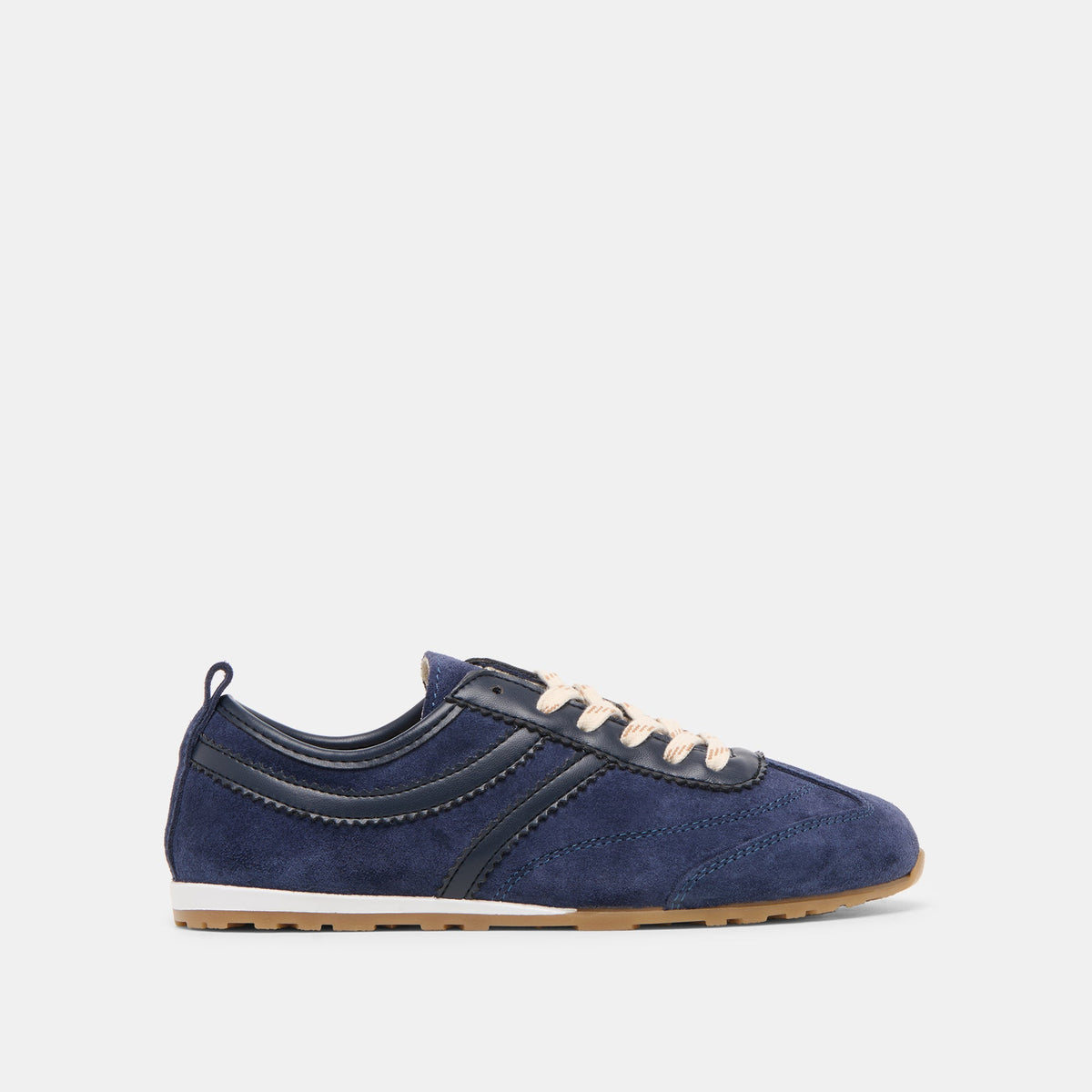 Dolce Vita SHOES Viper Navy Suede Sneakers