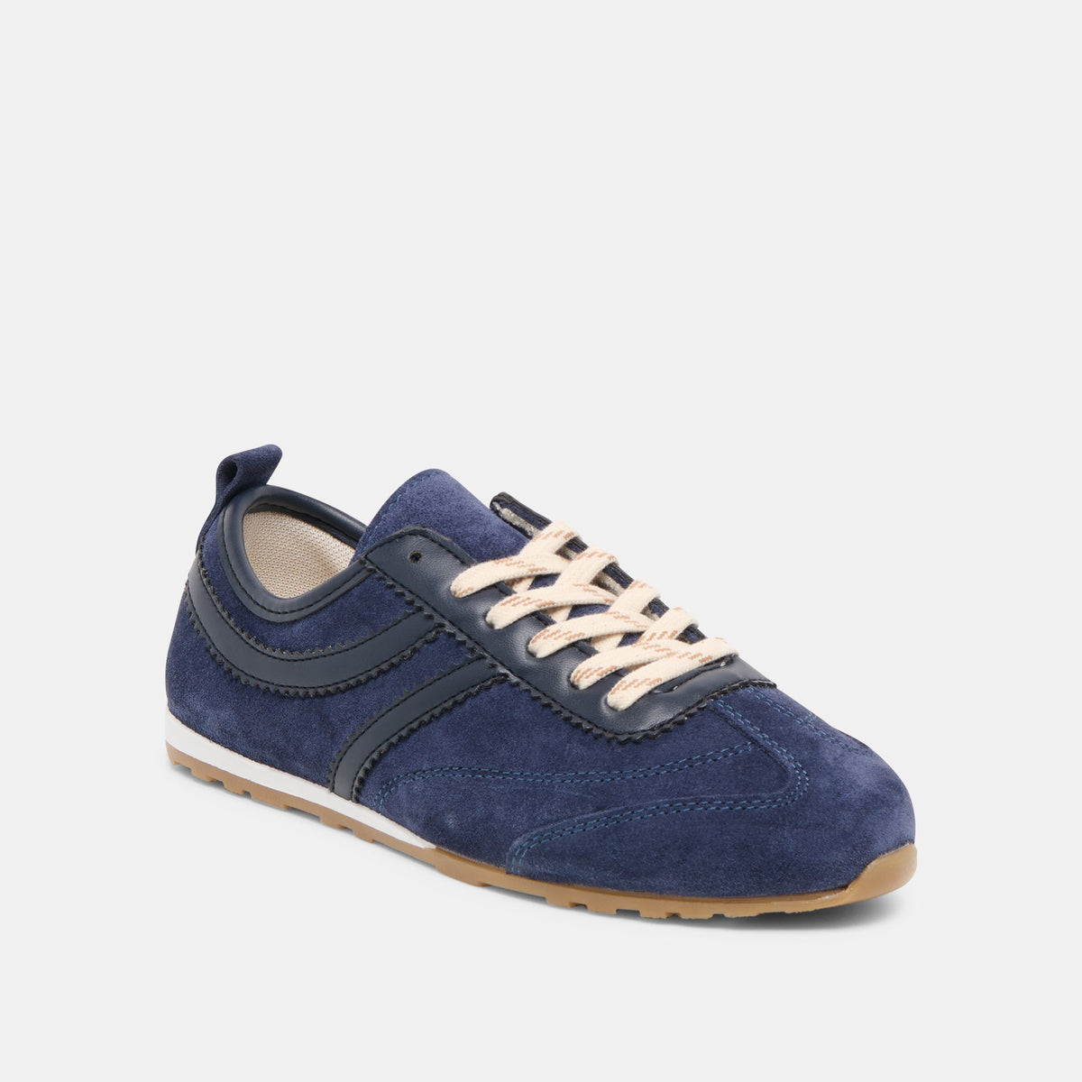 Dolce Vita SHOES Viper Navy Suede Sneakers