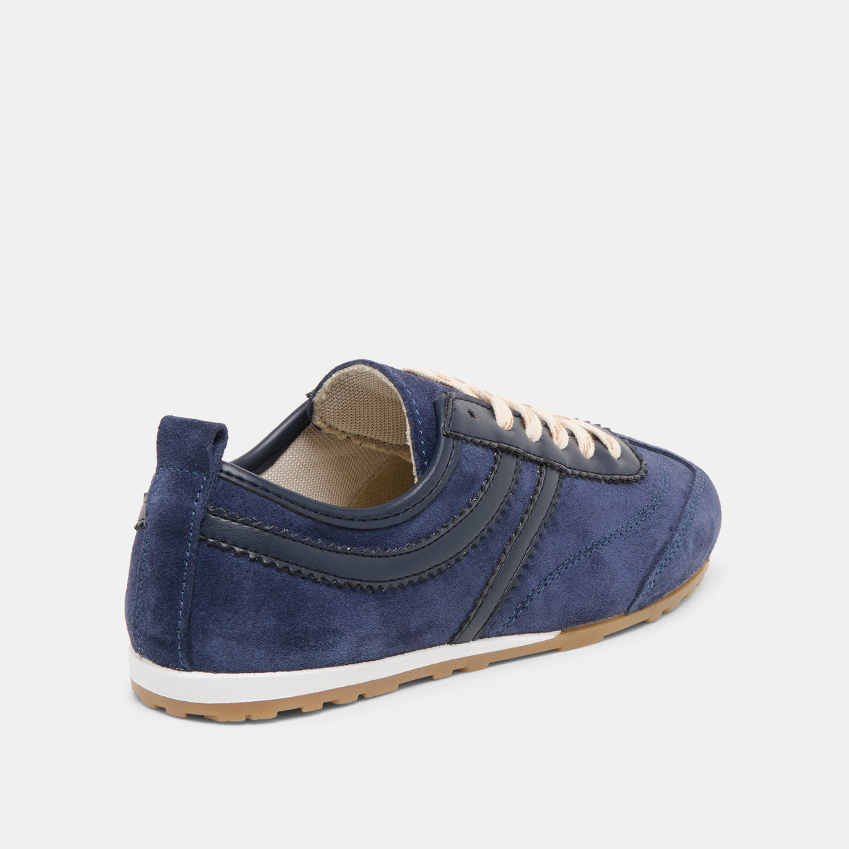 Dolce Vita SHOES Viper Navy Suede Sneakers