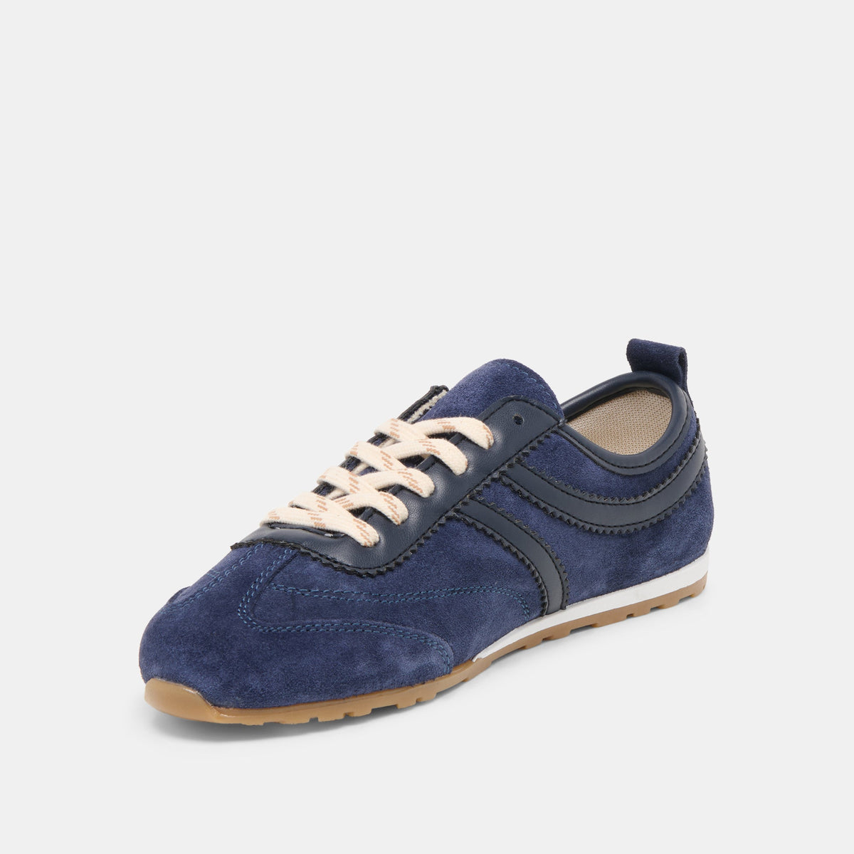 Dolce Vita SHOES Viper Navy Suede Sneakers