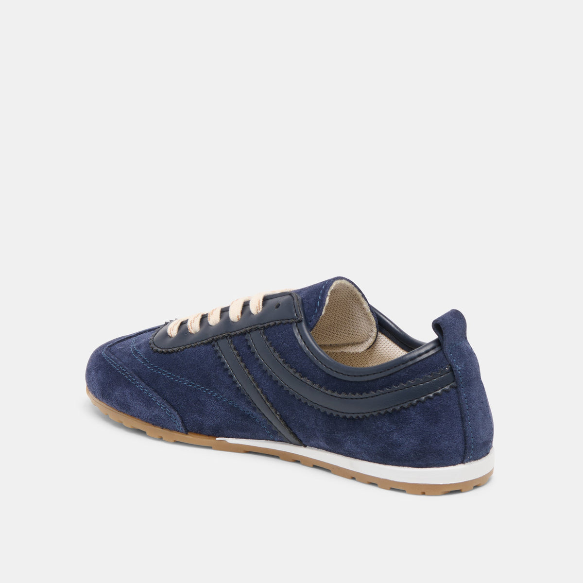 Dolce Vita SHOES Viper Navy Suede Sneakers