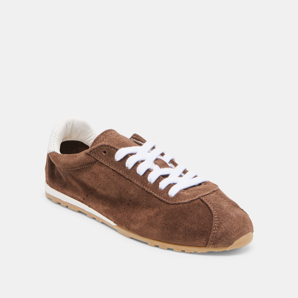 Dolce Vita SHOES Serina Dk Brown Suede Sneakers