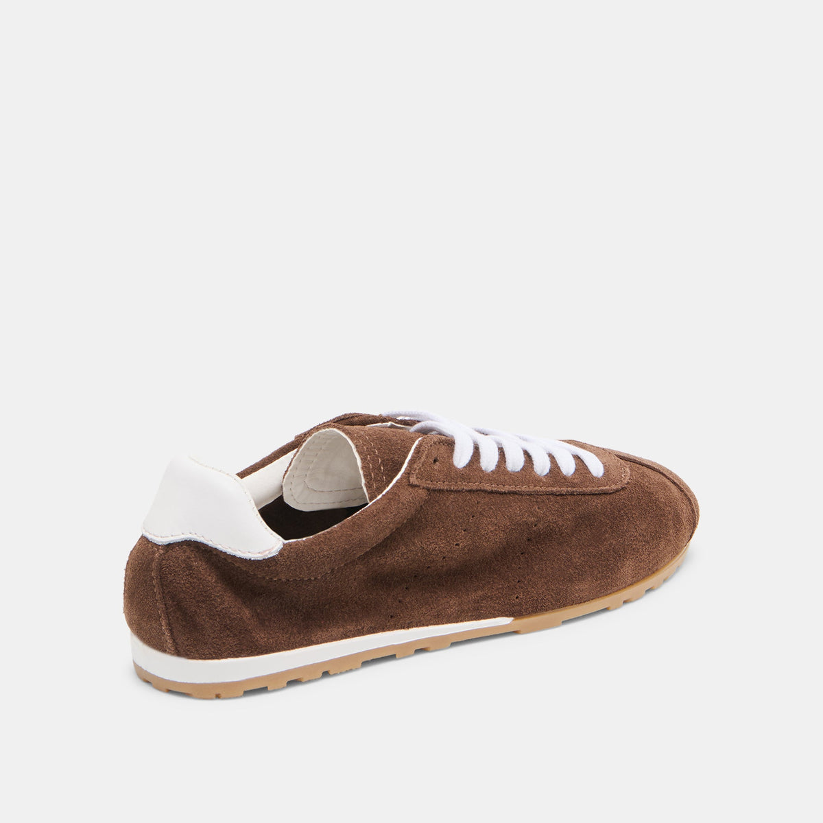 Dolce Vita SHOES Serina Dk Brown Suede Sneakers