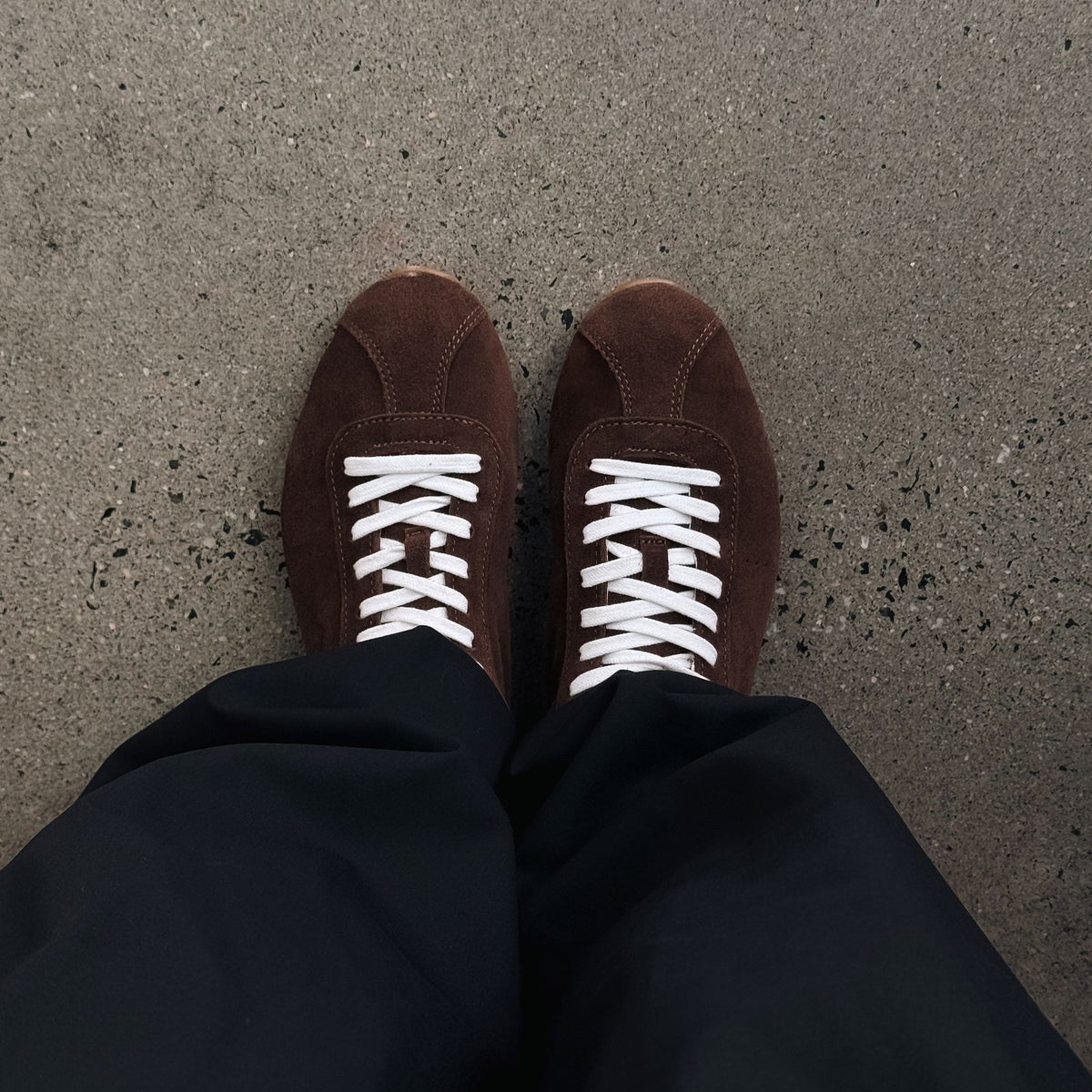Dolce Vita SHOES Serina Dk Brown Suede Sneakers