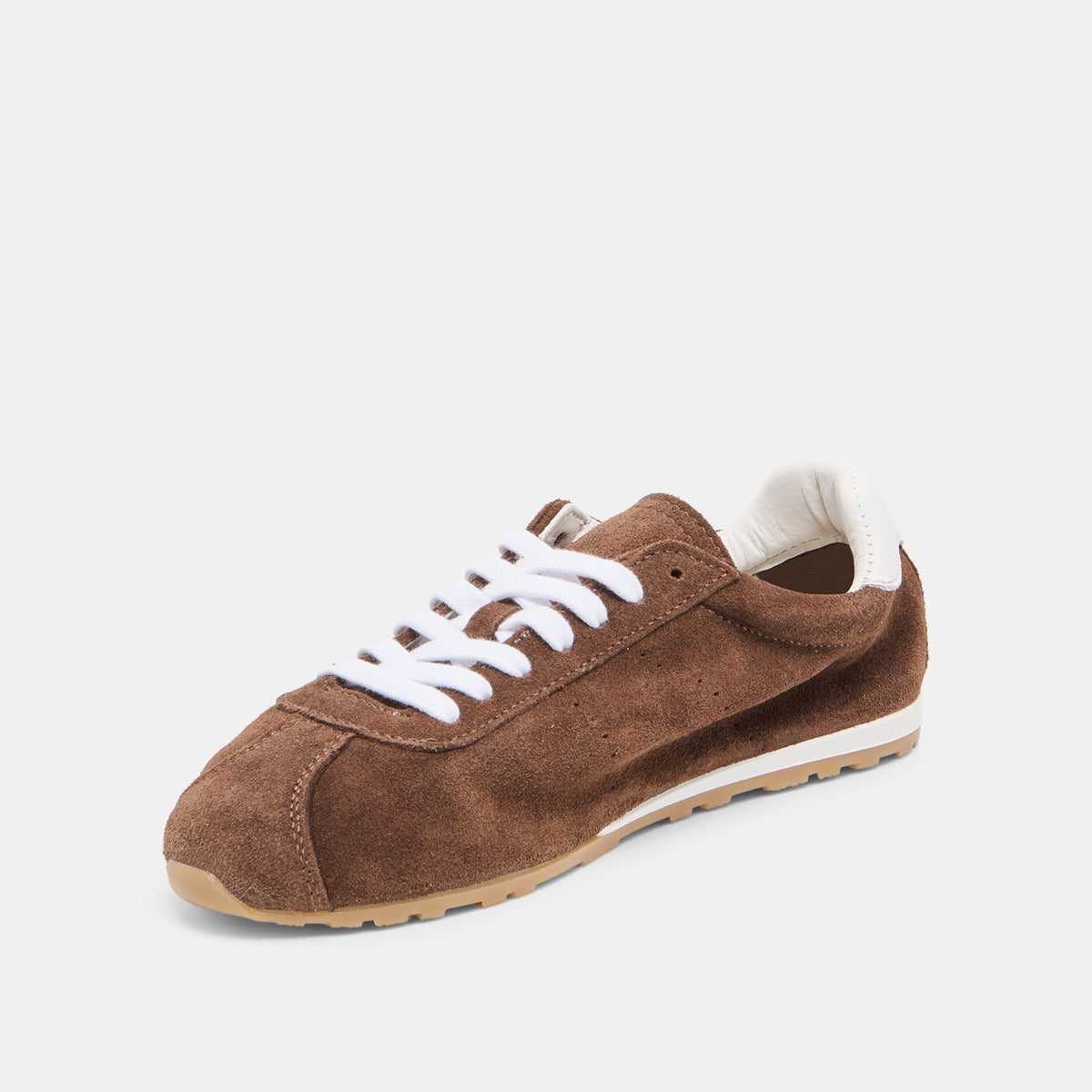 Dolce Vita SHOES Serina Dk Brown Suede Sneakers