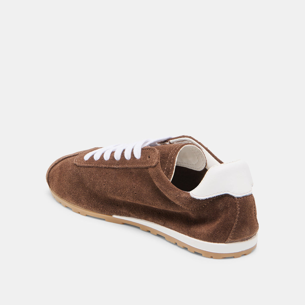 Dolce Vita SHOES Serina Dk Brown Suede Sneakers