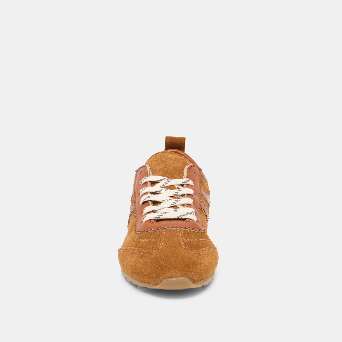 Dolce Vita SHOES Viper Cognac Suede Sneakers