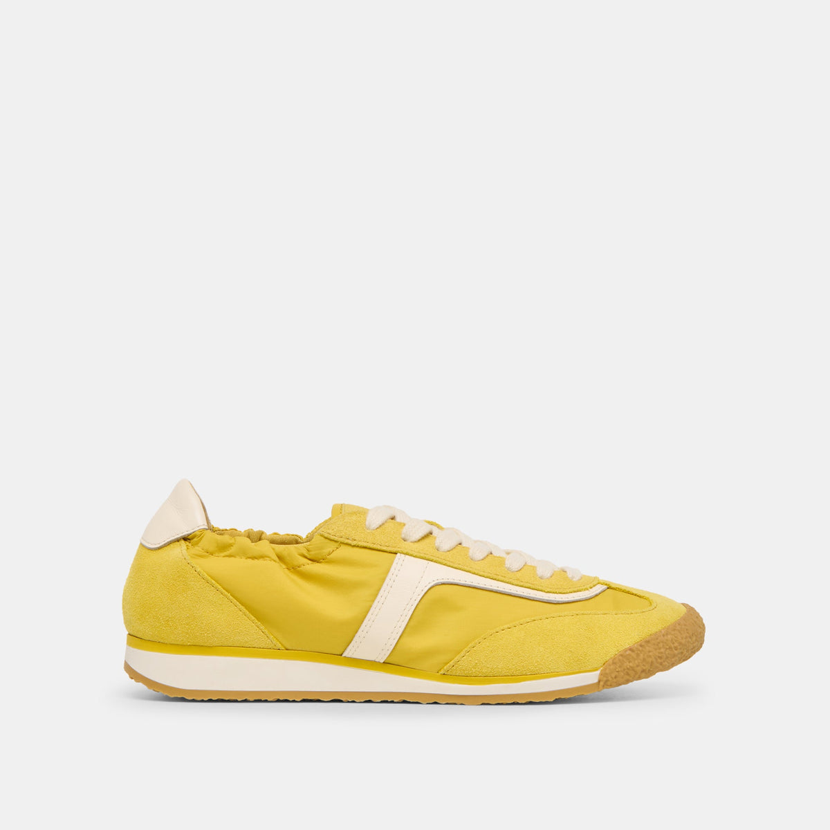 Dolce Vita SHOES Sariya Yellow Nylon Sneakers