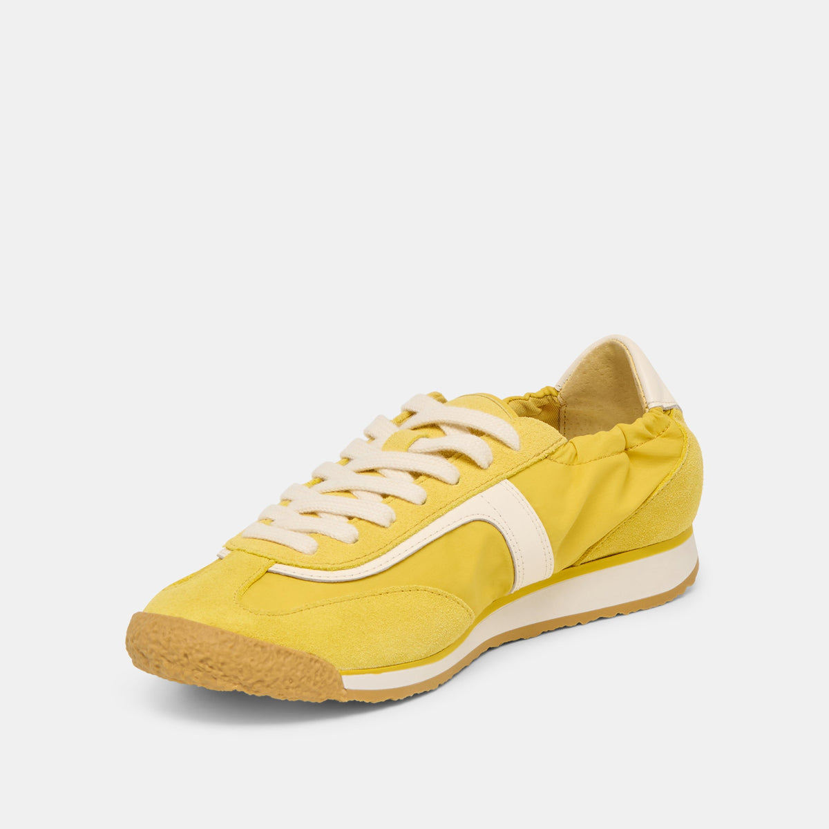 Dolce Vita SHOES Sariya Yellow Nylon Sneakers
