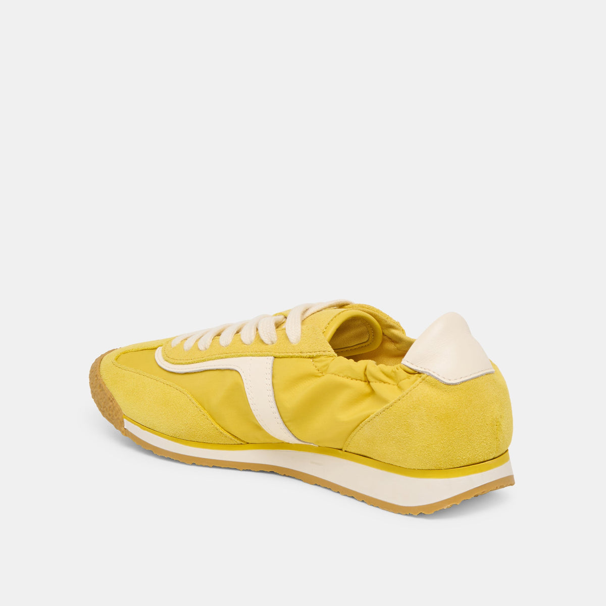 Dolce Vita SHOES Sariya Yellow Nylon Sneakers