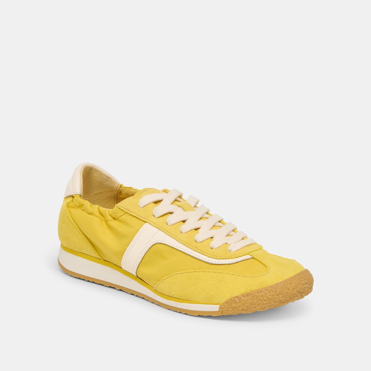Dolce Vita SHOES Sariya Yellow Nylon Sneakers