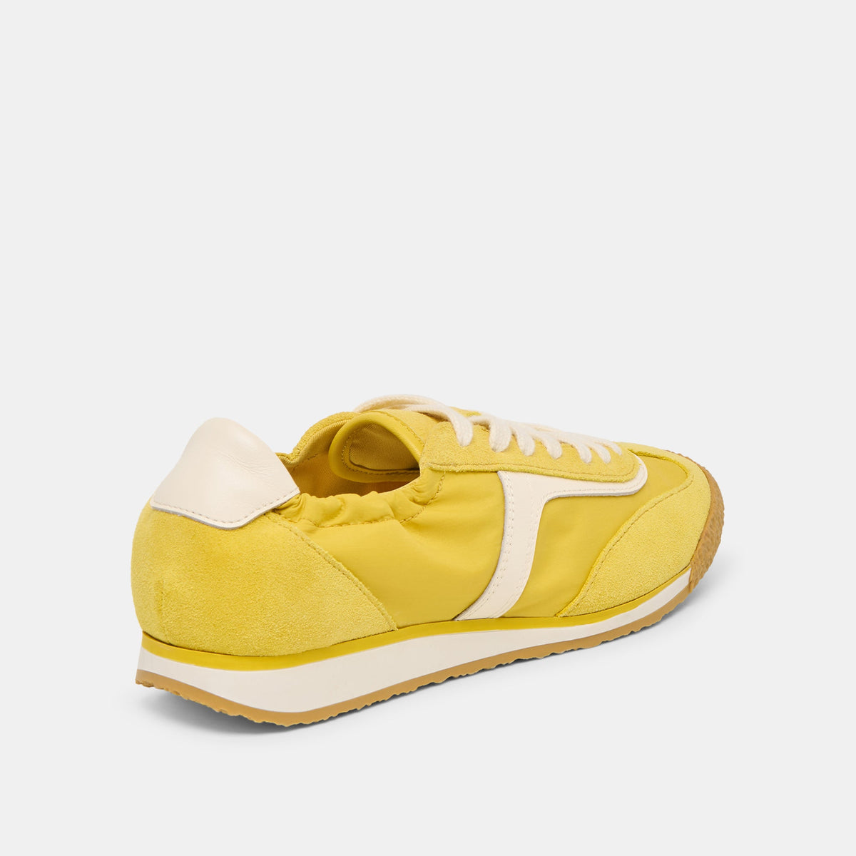 Dolce Vita SHOES Sariya Yellow Nylon Sneakers