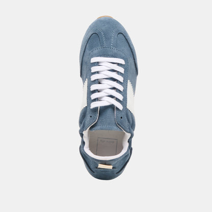 Dolce Vita SHOES Shyla Blue Suede Sneakers