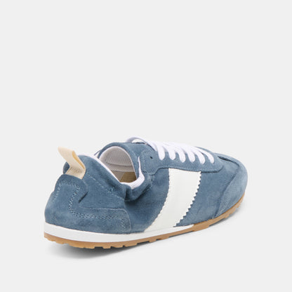 Dolce Vita SHOES Shyla Blue Suede Sneakers