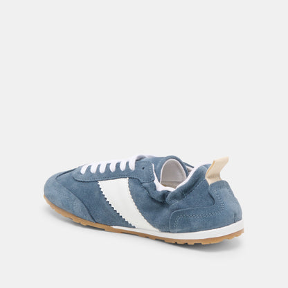 Dolce Vita SHOES Shyla Blue Suede Sneakers