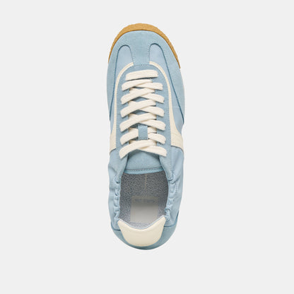 Dolce Vita SHOES Sariya Lt Blue Nylon Sneakers