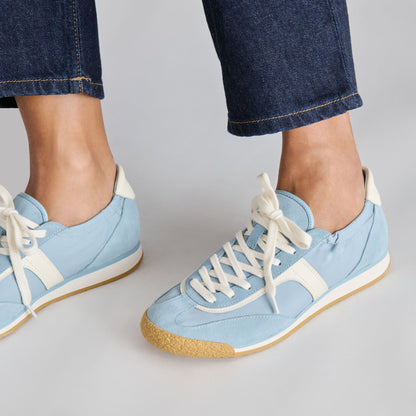 Dolce Vita SHOES Sariya Lt Blue Nylon Sneakers