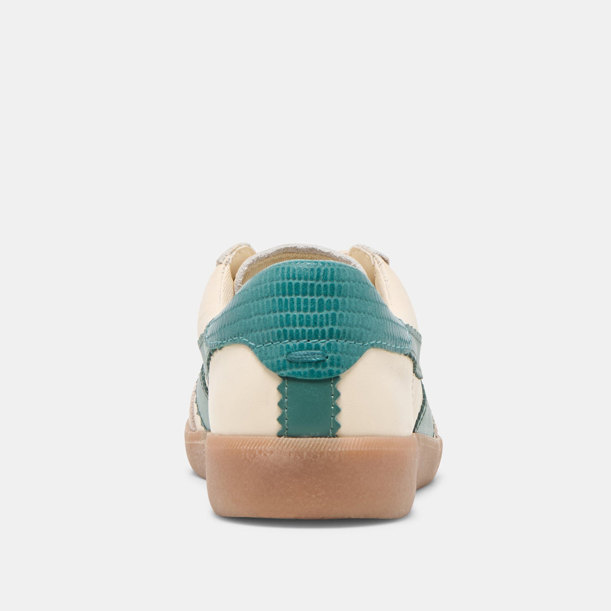 Dolce Vita SHOES Merit White Green Leather Sneakers