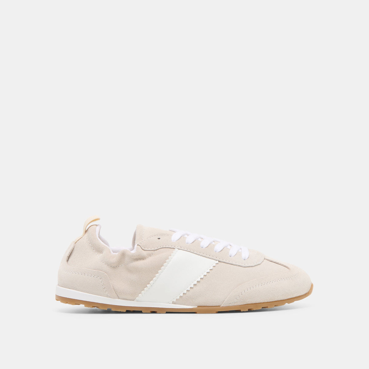 Dolce Vita SHOES Shyla Taupe Suede Sneakers