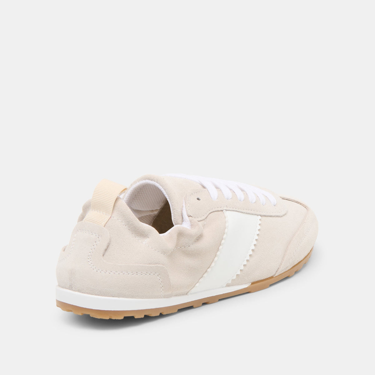 Dolce Vita SHOES Shyla Taupe Suede Sneakers