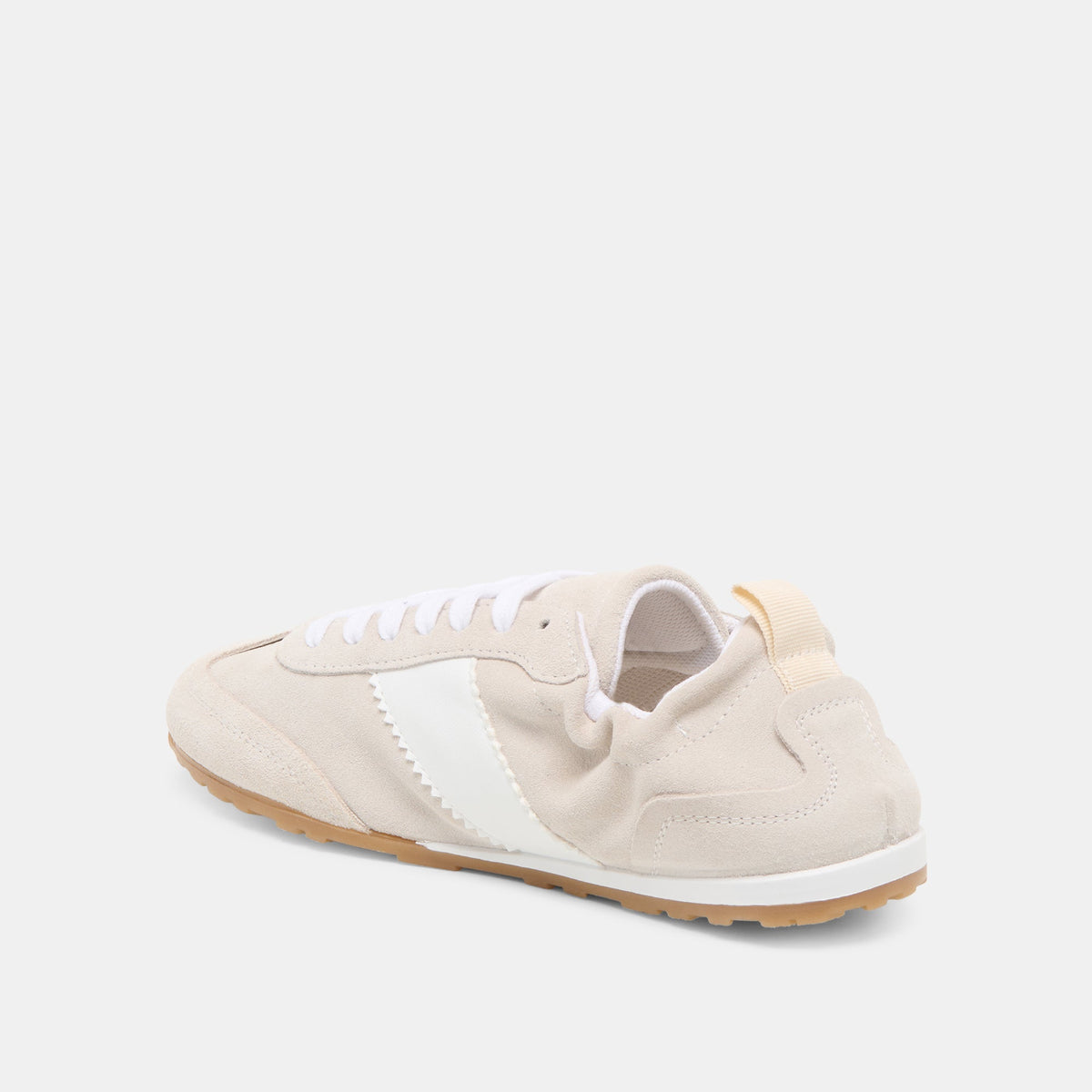 Dolce Vita SHOES Shyla Taupe Suede Sneakers