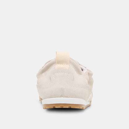 Dolce Vita SHOES Shyla Taupe Suede Sneakers