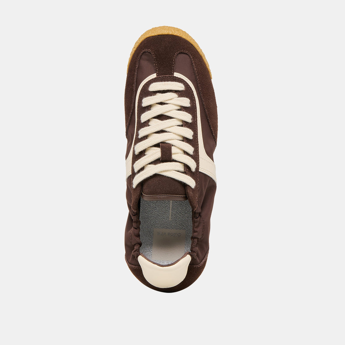 Dolce Vita SHOES Sariya Dk Brown Nylon Sneakers