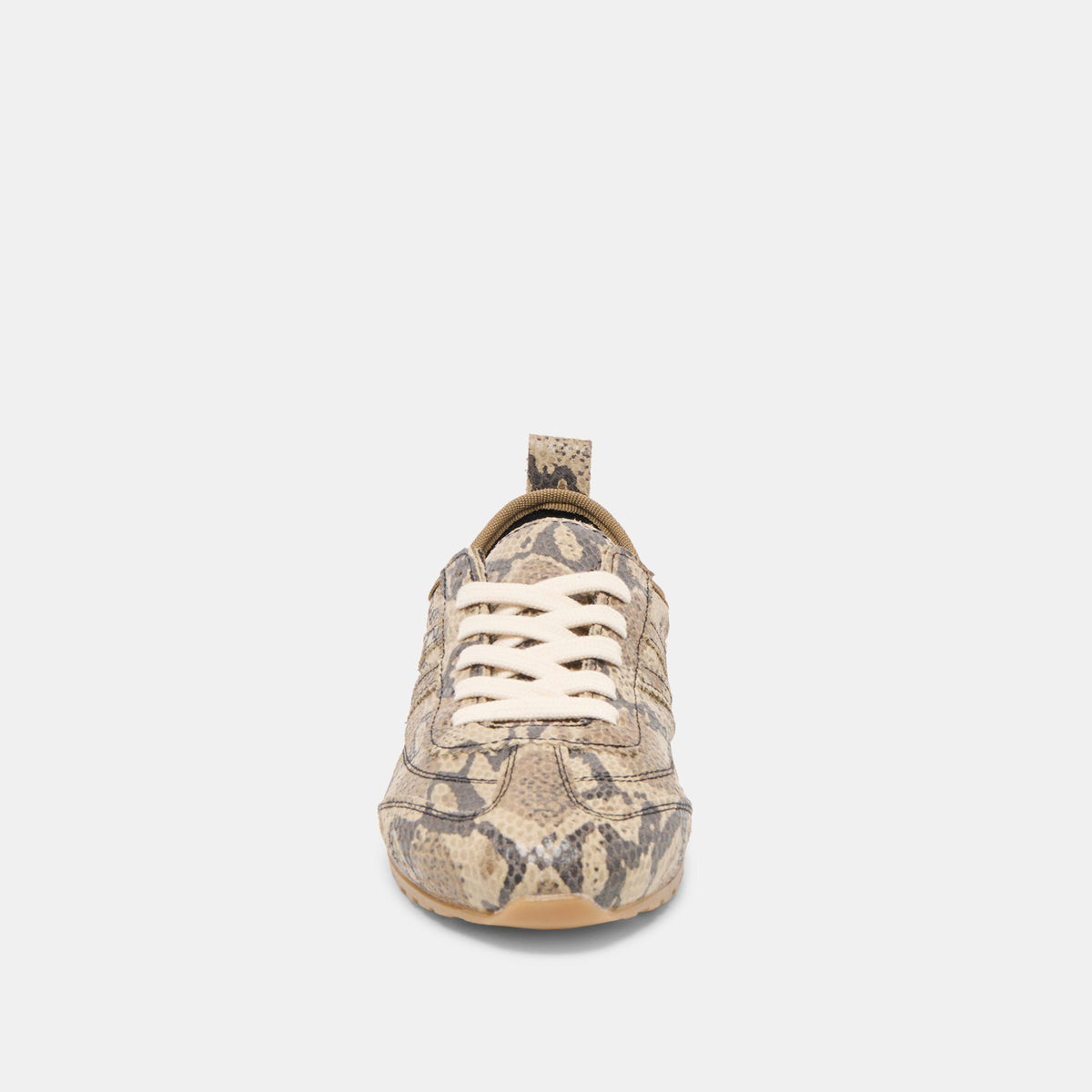 Dolce Vita SHOES Viper Snake Print Embossed Leather Sneakers