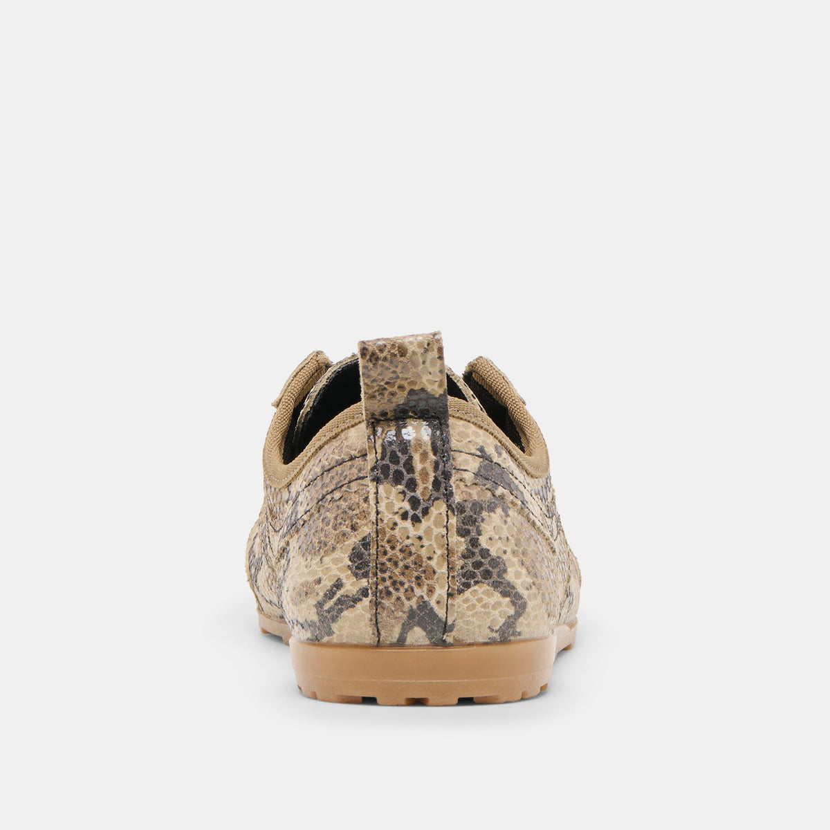 Dolce Vita SHOES Viper Snake Print Embossed Leather Sneakers