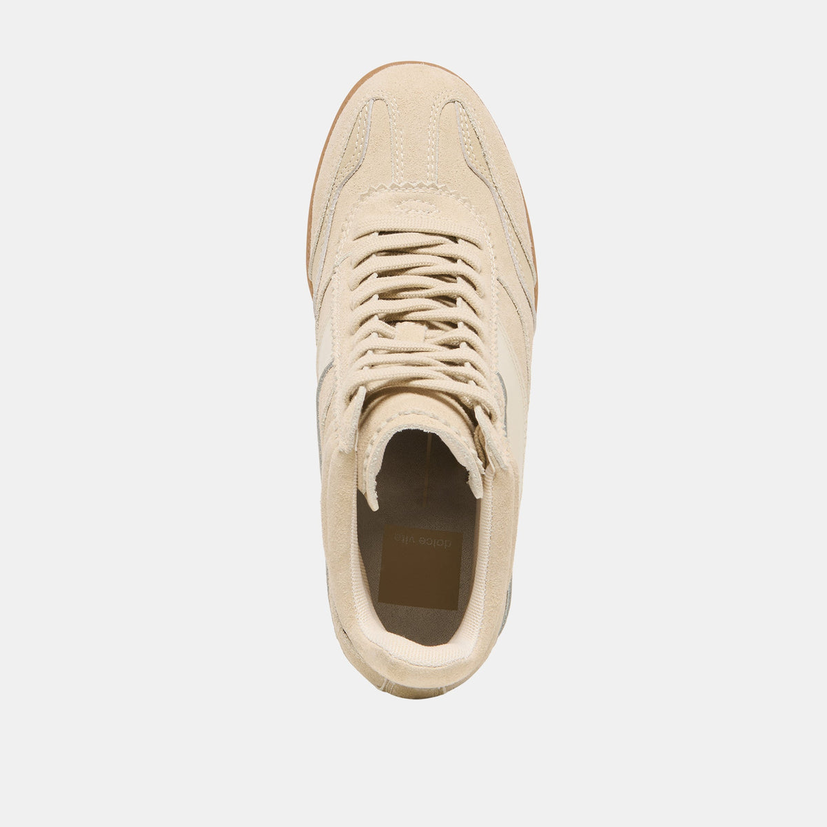 Dolce Vita SHOES Issac Oatmeal Suede Sneakers