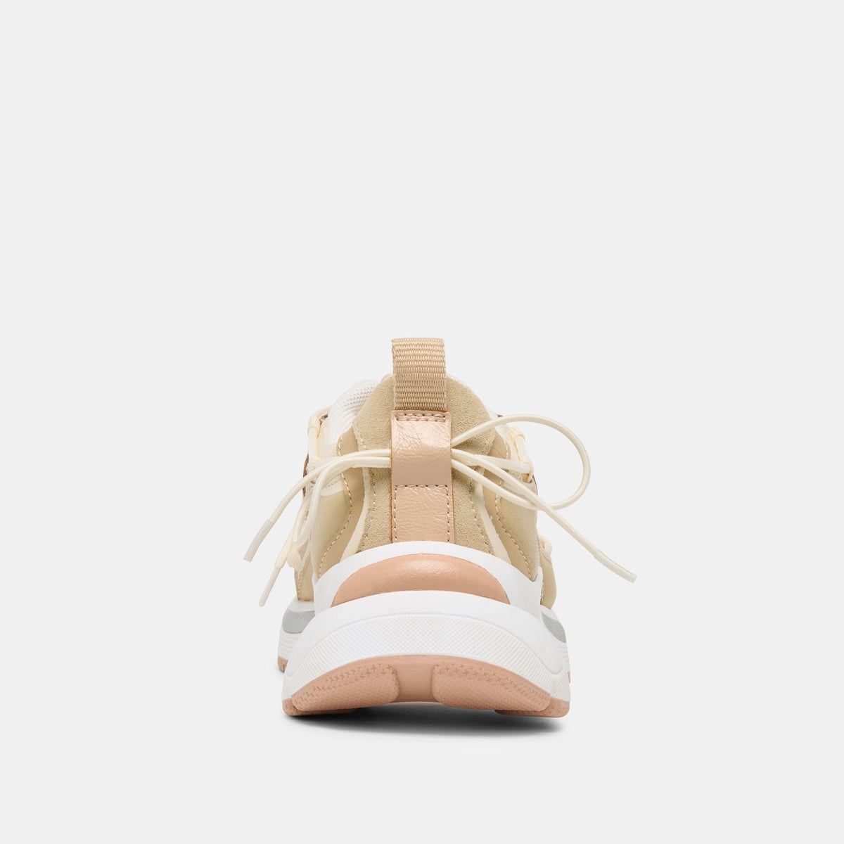Dolce Vita SHOES Selmar Off White Leather Sneakers