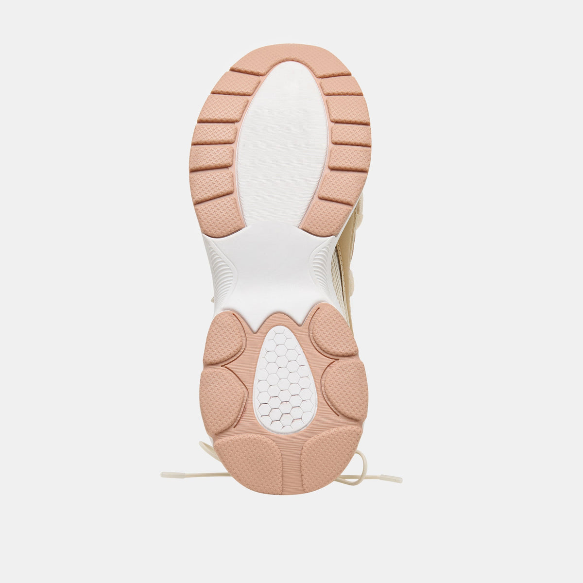 Dolce Vita SHOES Selmar Off White Leather Sneakers