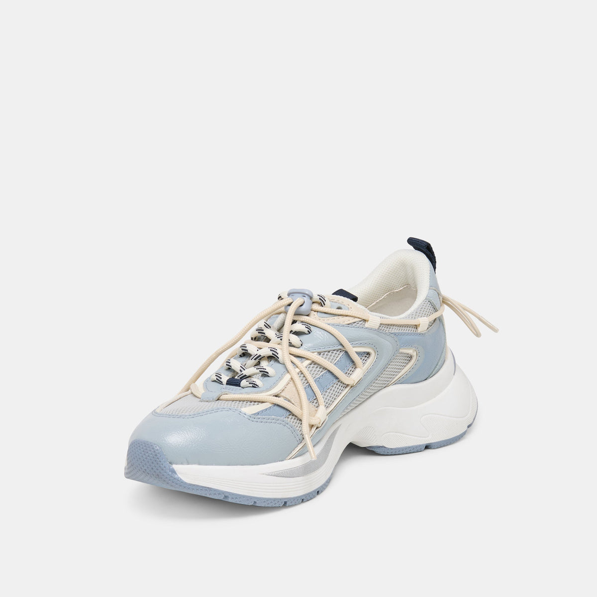 Dolce Vita SHOES Selmar Blue Multi Leather Sneakers