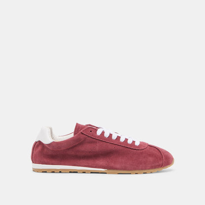 Dolce Vita SHOES Serina Burgundy Suede Sneakers
