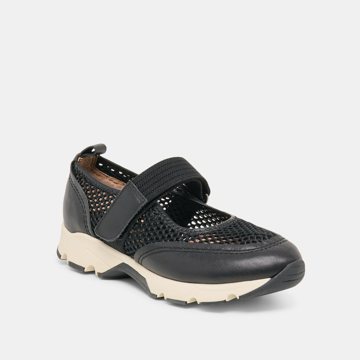 Dolce Vita SHOES Seline Black Mesh Sneakers