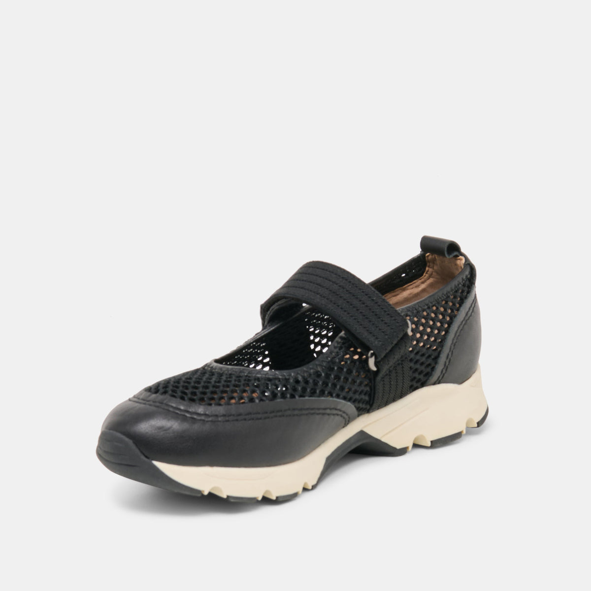 Dolce Vita SHOES Seline Black Mesh Sneakers