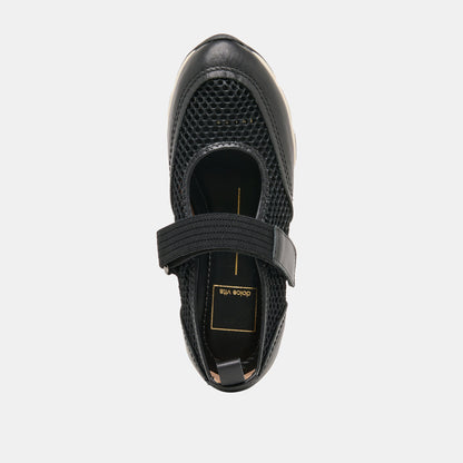 Dolce Vita SHOES Seline Black Mesh Sneakers