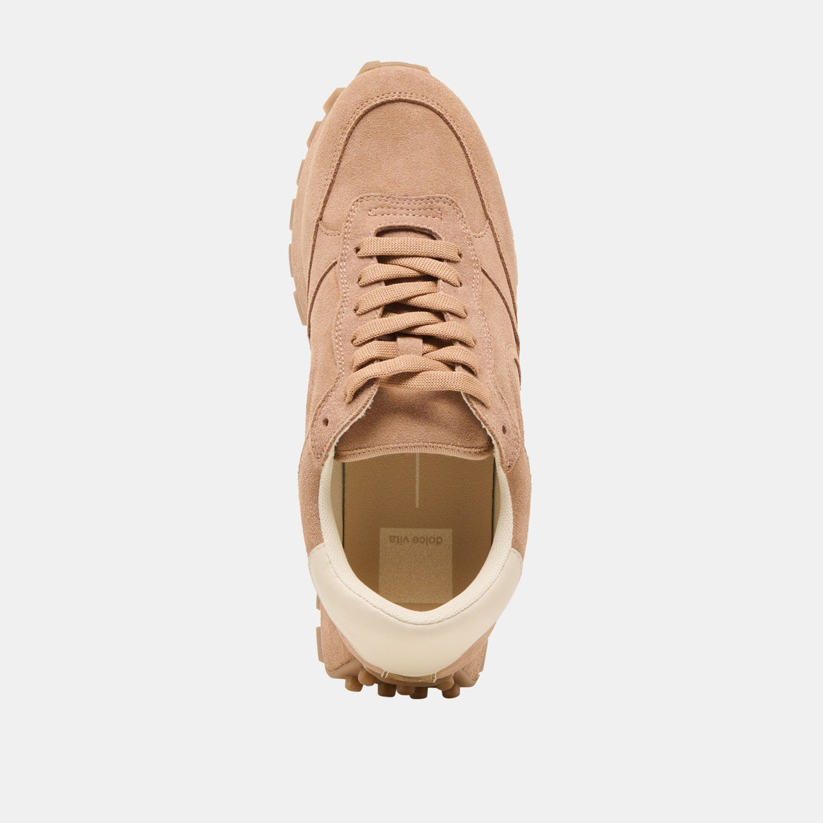 Dolce Vita SHOES Tricia Toffee Suede Sneakers