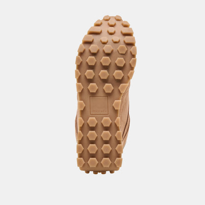 Dolce Vita SHOES Tricia Toffee Suede Sneakers