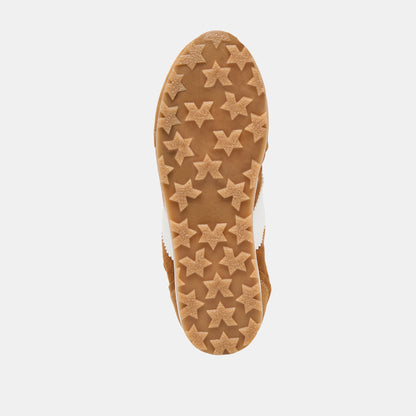Dolce Vita SHOES Shyla Cognac Suede Sneakers
