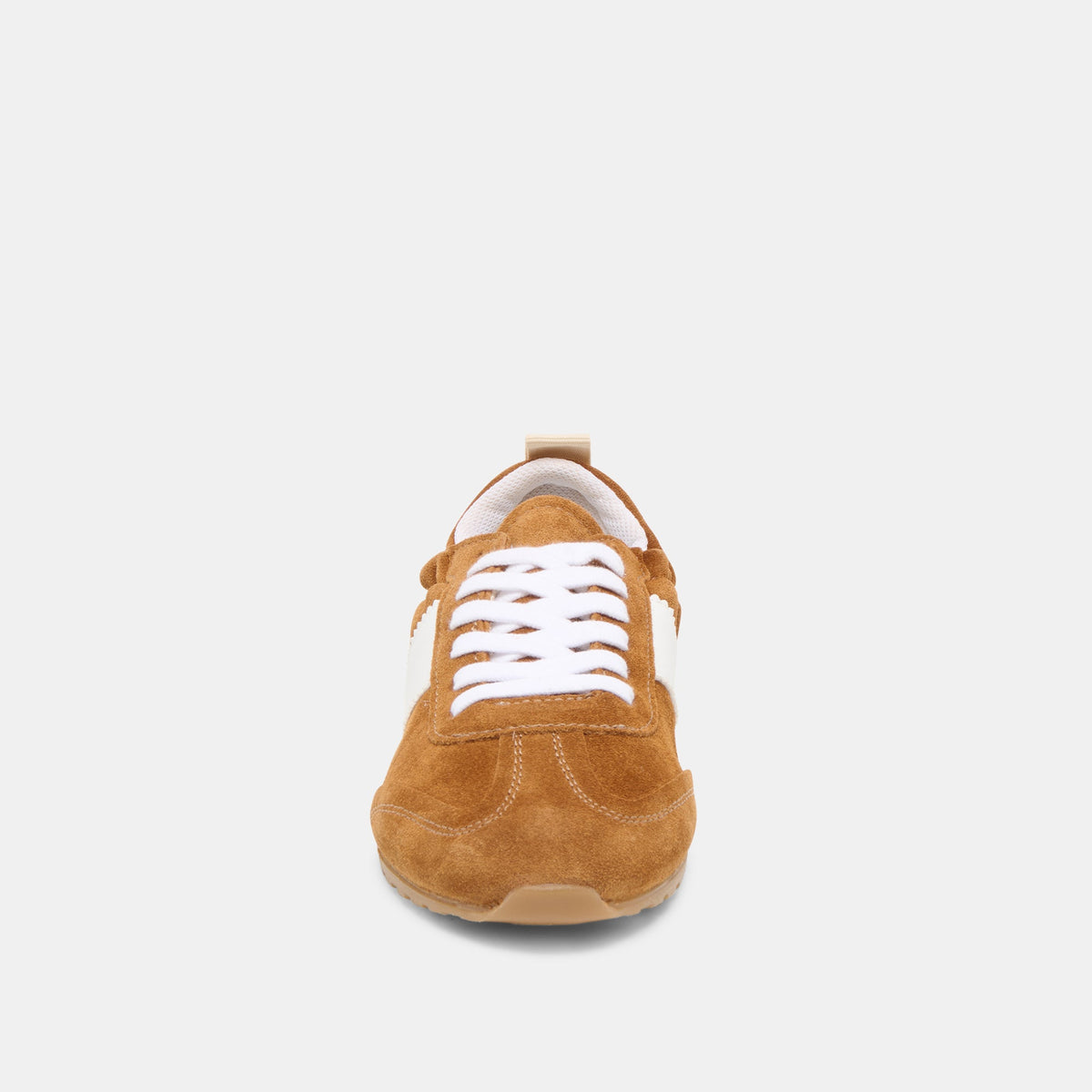 Dolce Vita SHOES Shyla Cognac Suede Sneakers