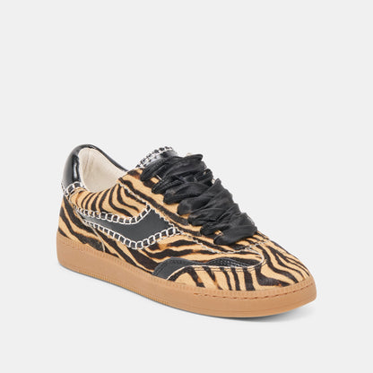 Dolce Vita SHOES Notice Stitch Tiger Calf Hair Sneakers