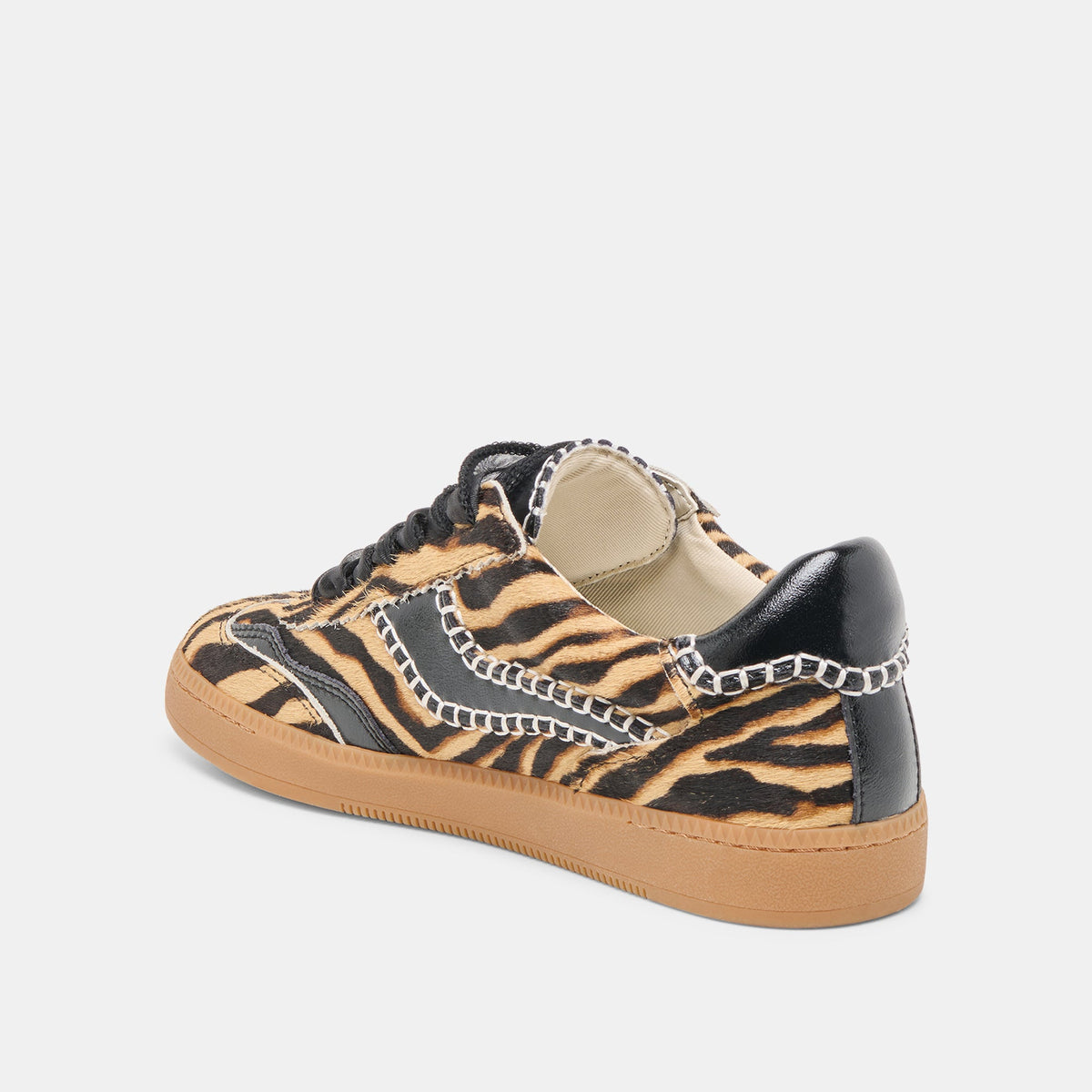 Dolce Vita SHOES Notice Stitch Tiger Calf Hair Sneakers