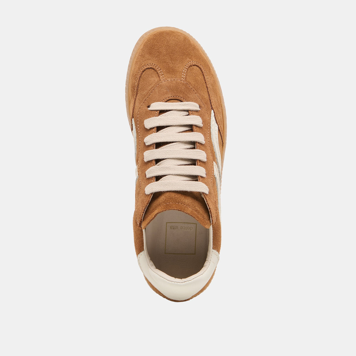 Dolce Vita SHOES Rebel Pecan Suede Sneakers